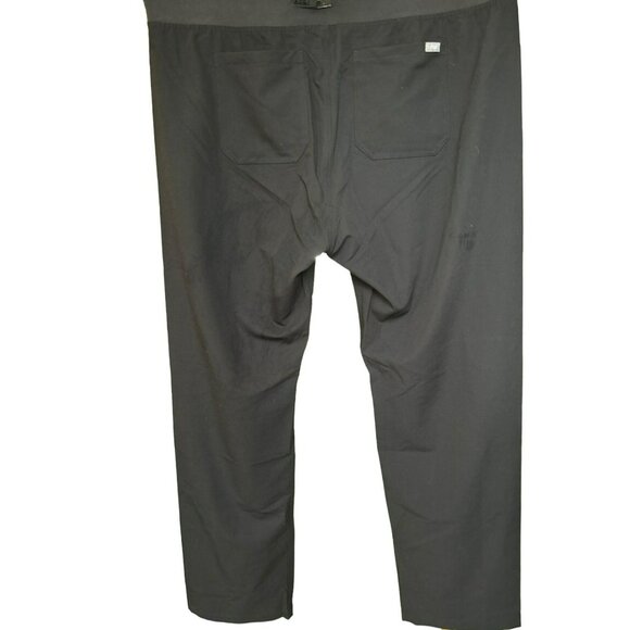 Figs Women's Technical Collection Black Scrubs Size XXL Drawstring Waist Medical - Picture 2 of 4